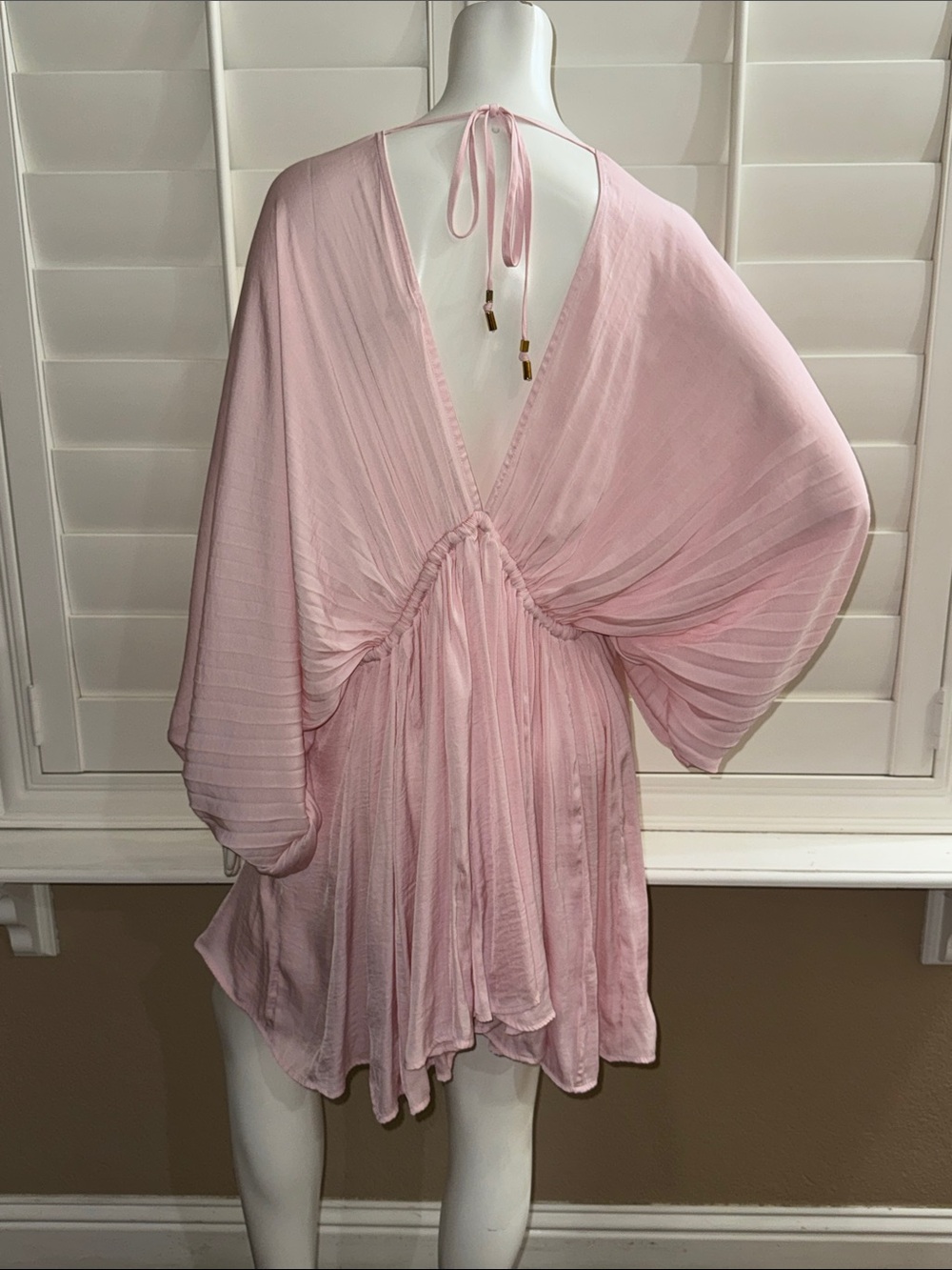 FREE PEOPLE Arzel Mini Dress Cotton Candy Pink - Picture 8 of 14